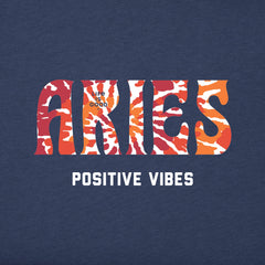 Women's Aries Tie Dye Short Sleeve Crusher Tee