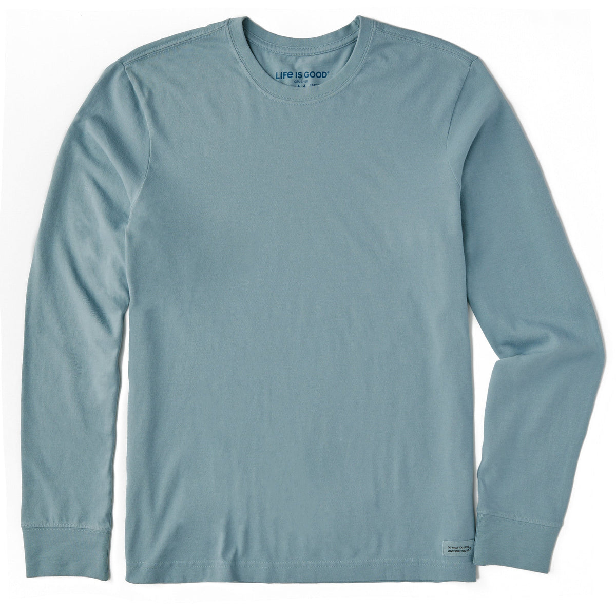 Men's Solid Long Sleeve Tee
