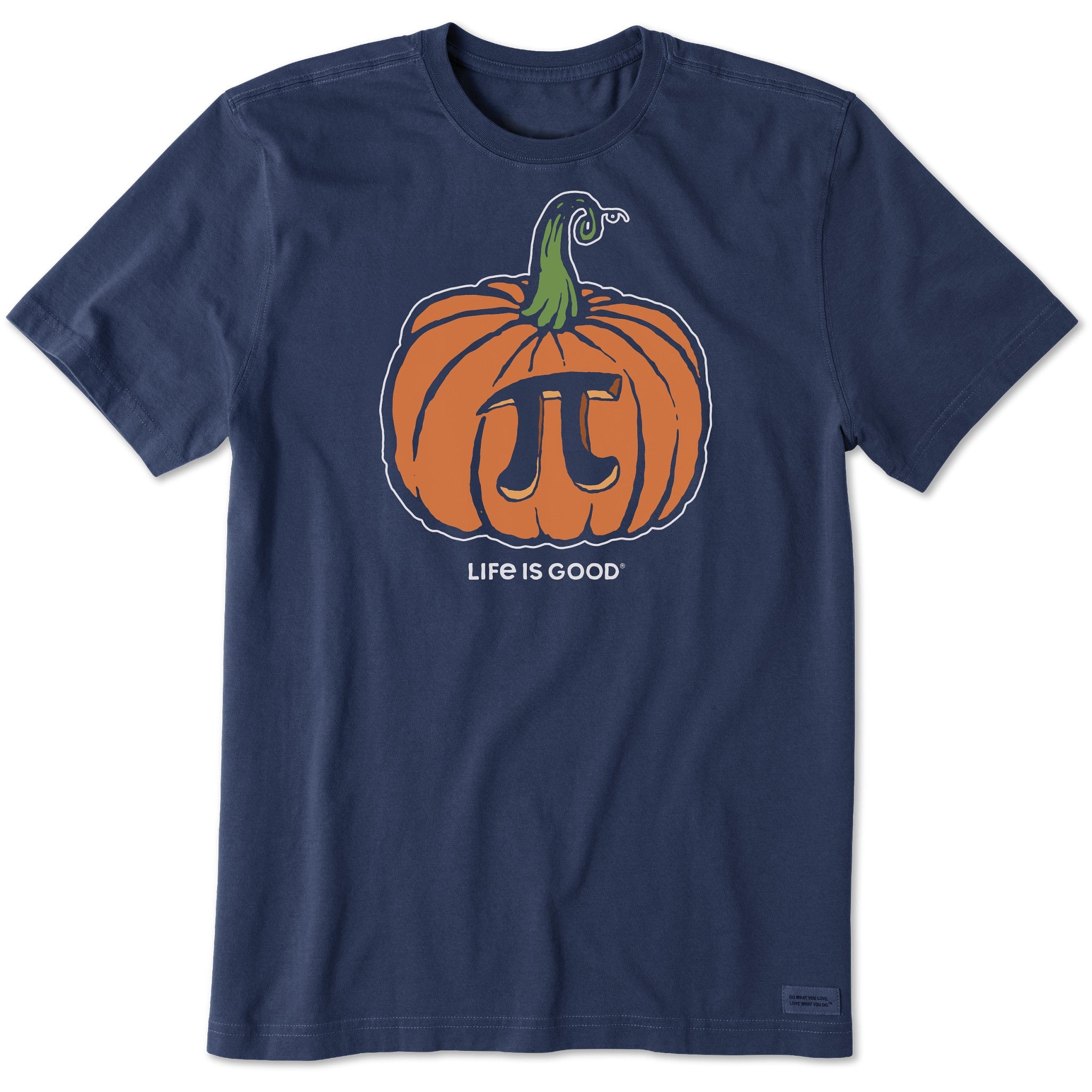 Men's Pumpkin Pi Short Sleeve Crusher Tee
