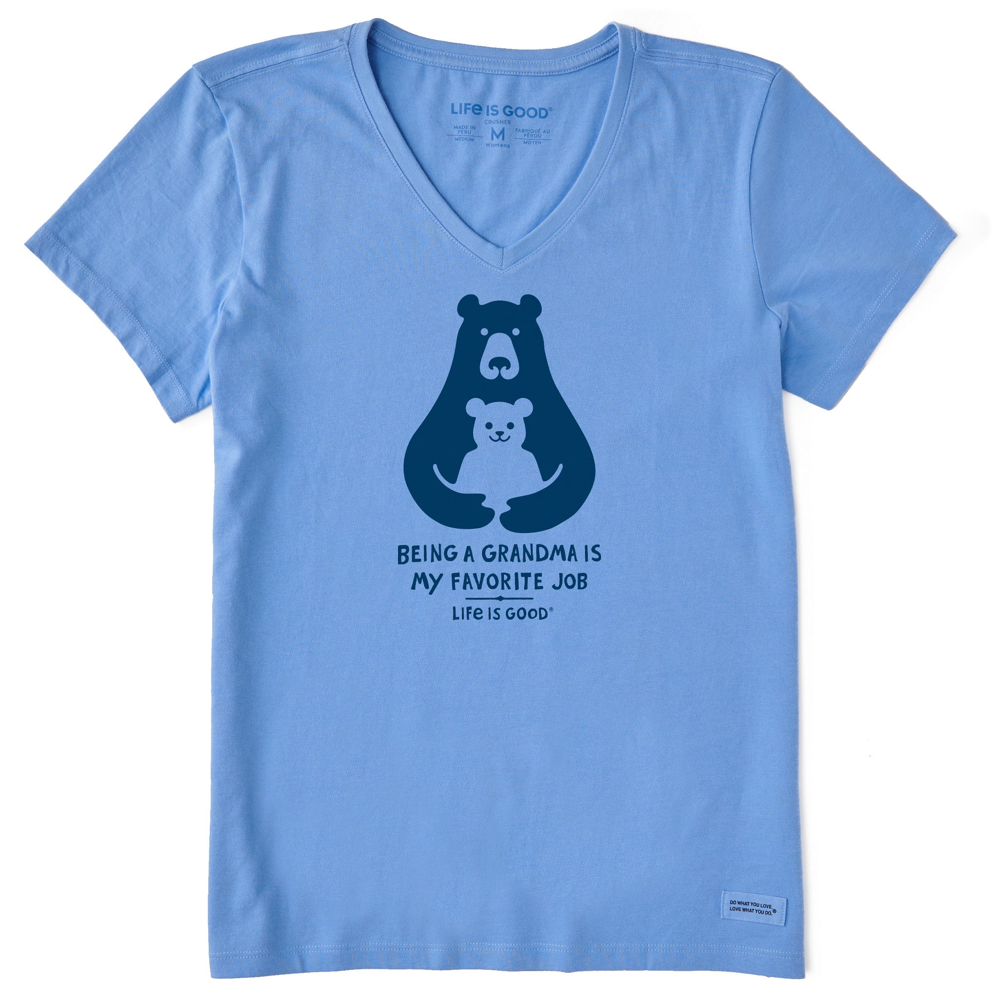 Women's Grandma's Fave Short Sleeve Vee