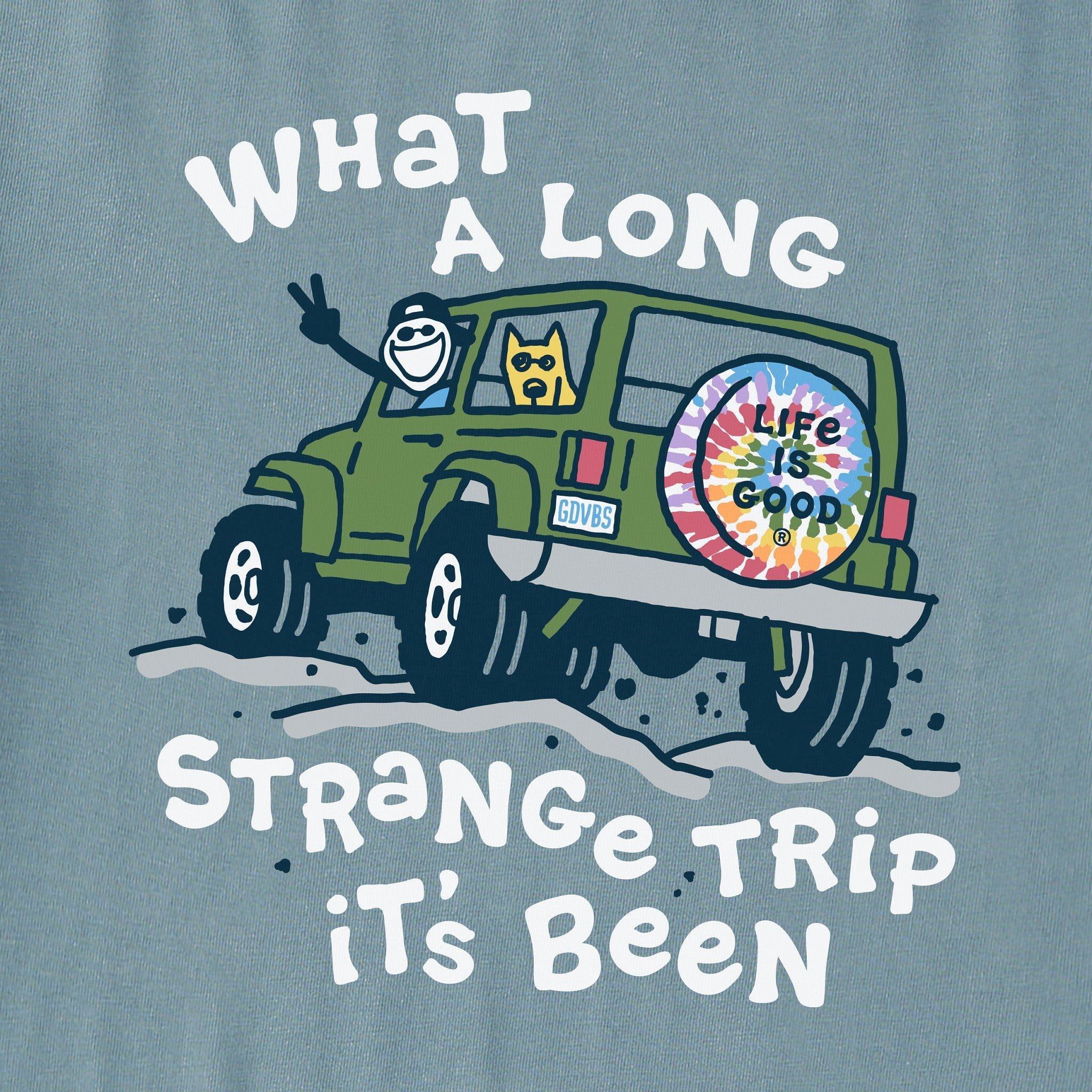 Men's Jake and Rocket Strange Trip Short Sleeve Tee