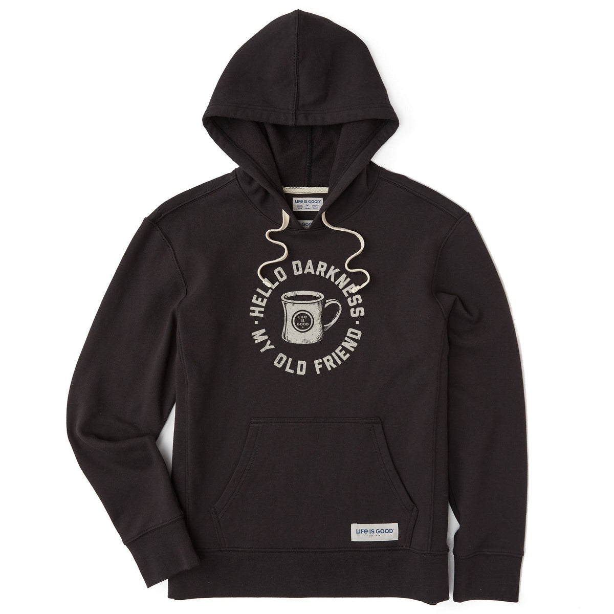 Women's Hello Darkness My Old Friend Simply True Fleece Hoodie