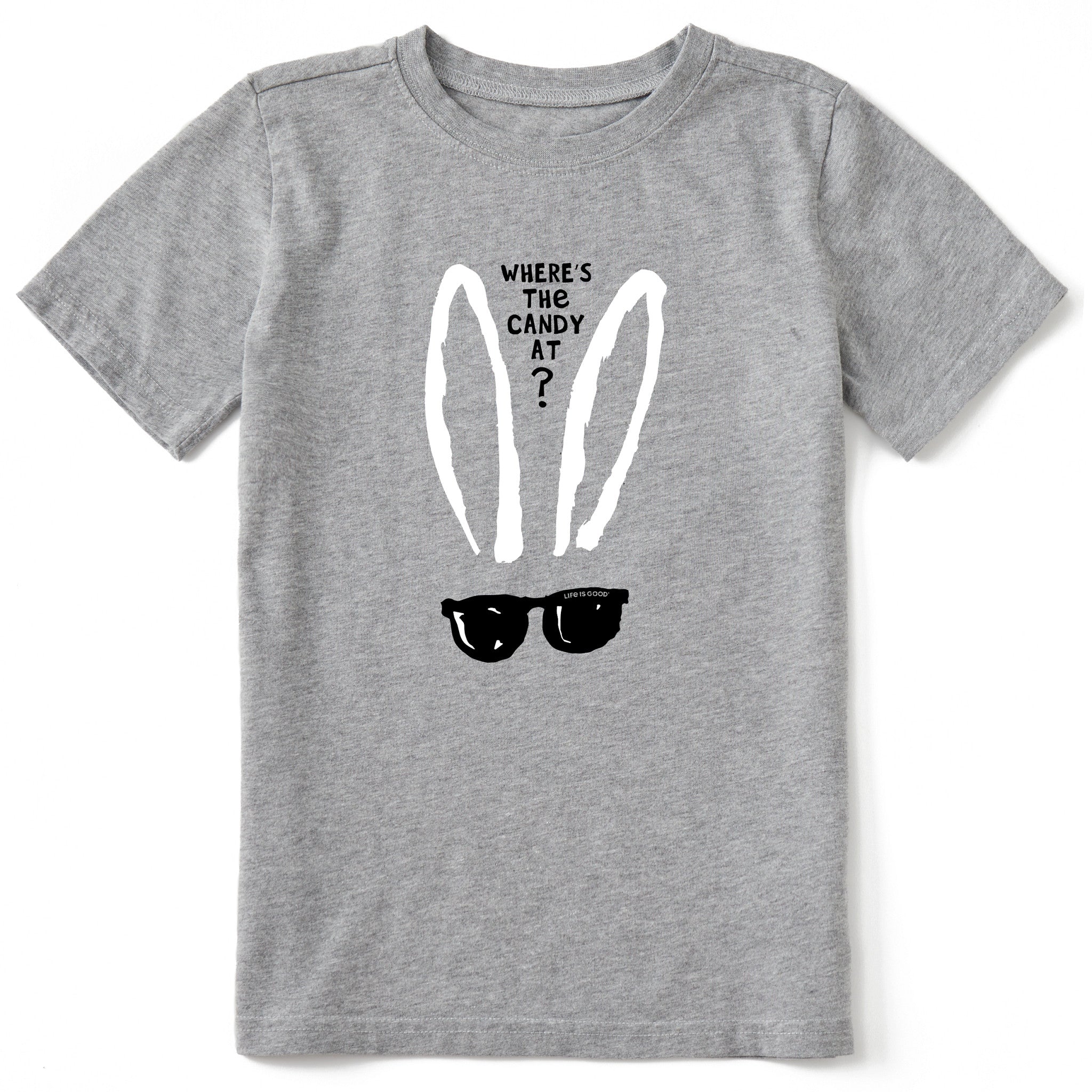 Kids Where's the Candy at? Short Sleeve Crusher Tee
