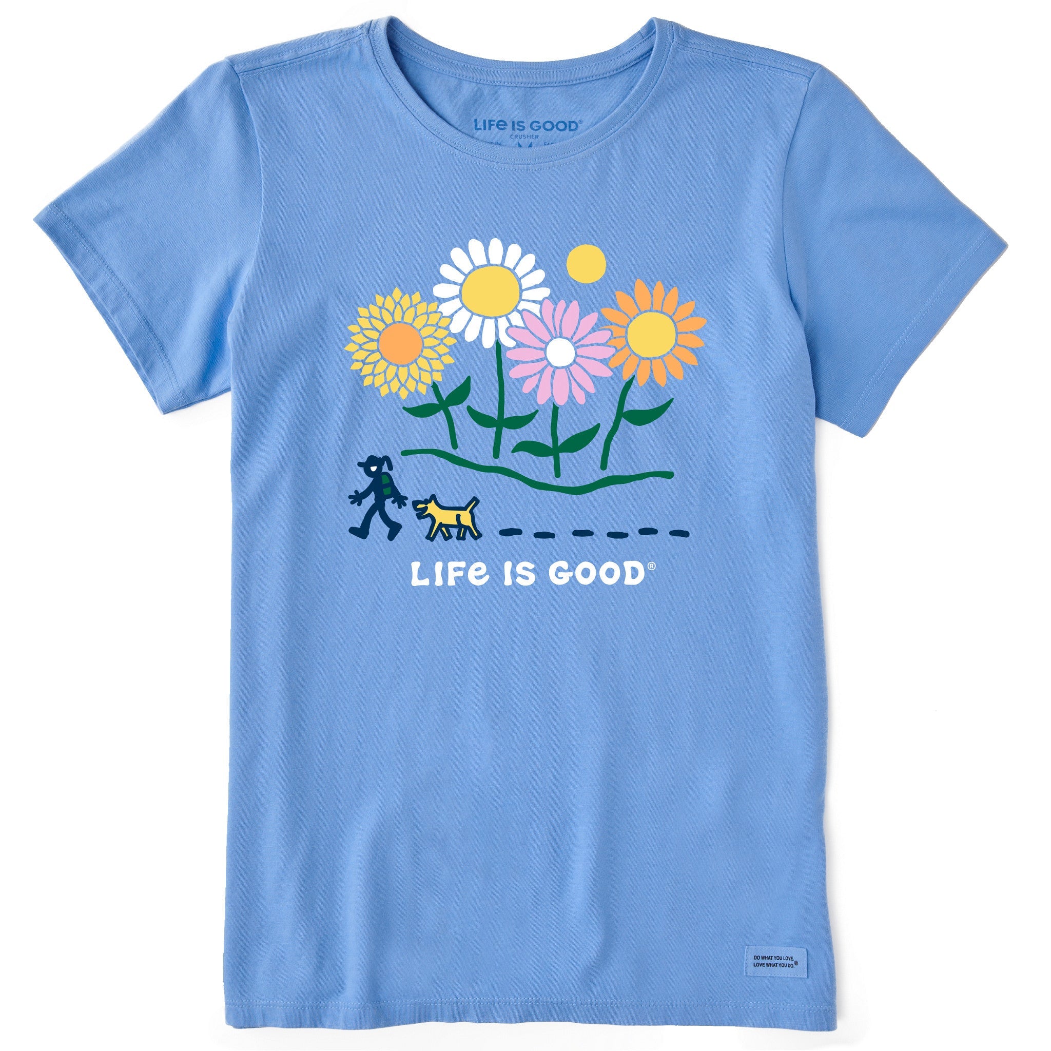 Women's Jackie and Rocket Wildflowers Short Sleeve Tee