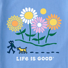 Women's Jackie and Rocket Wildflowers Short Sleeve Tee