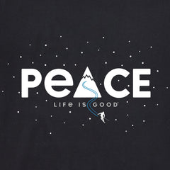 Men's Peace Skier Long Sleeve Crusher Tee