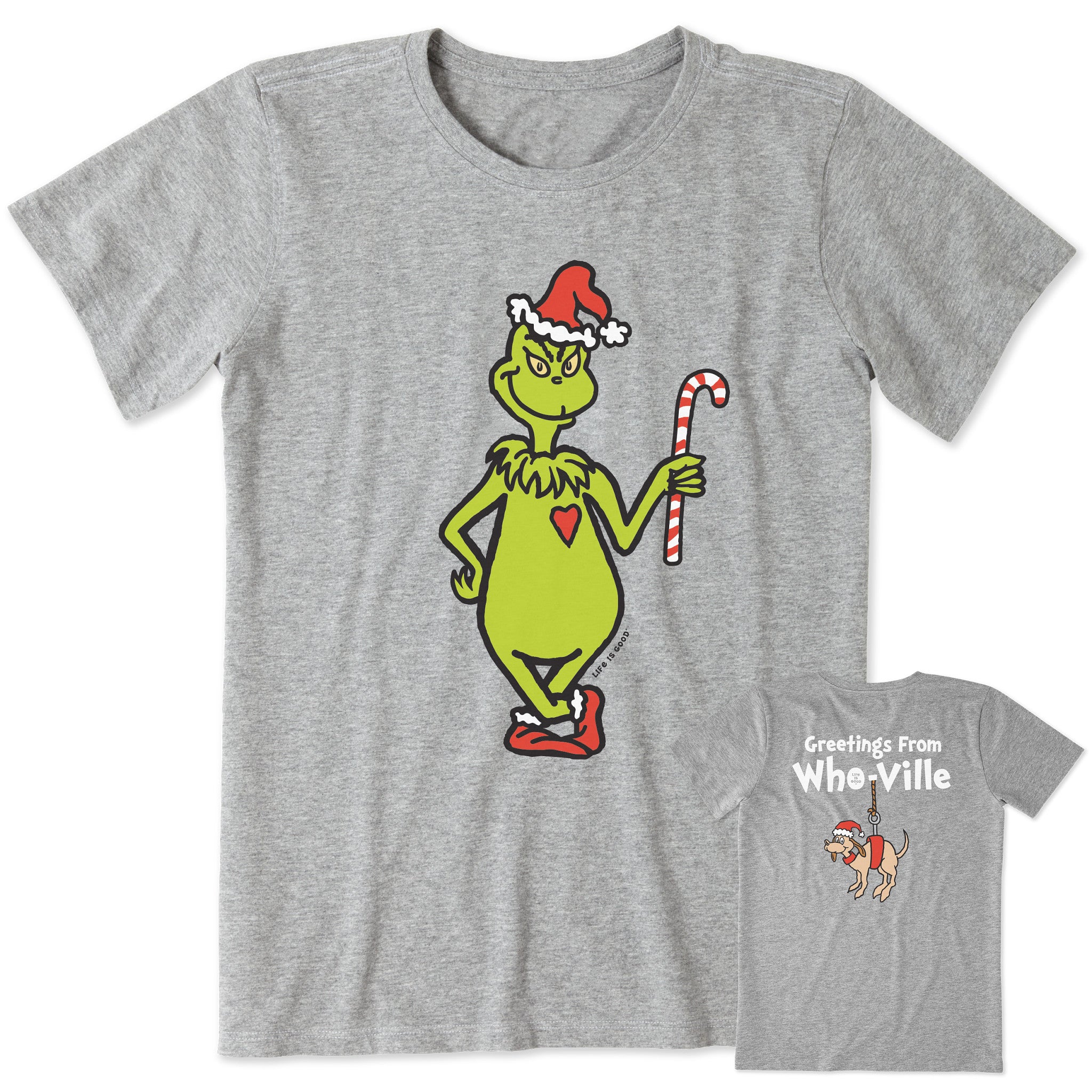 Women's Greetings From Who-Ville Short Sleeve Crusher Tee