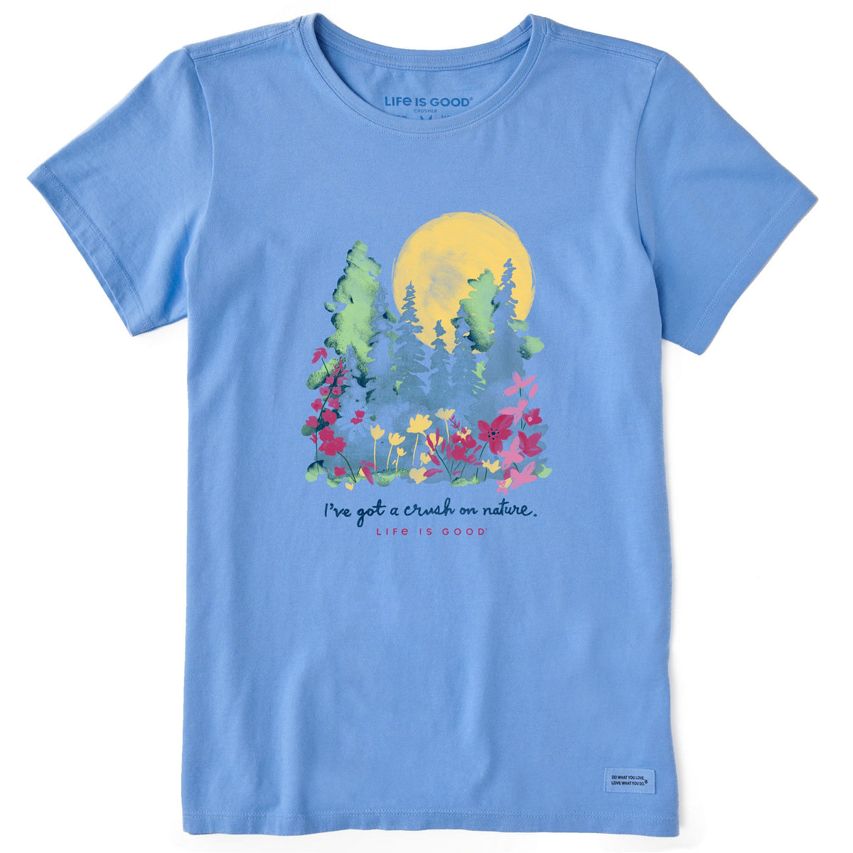 Women's Crush on Nature Wildflowers Short Sleeve Tee