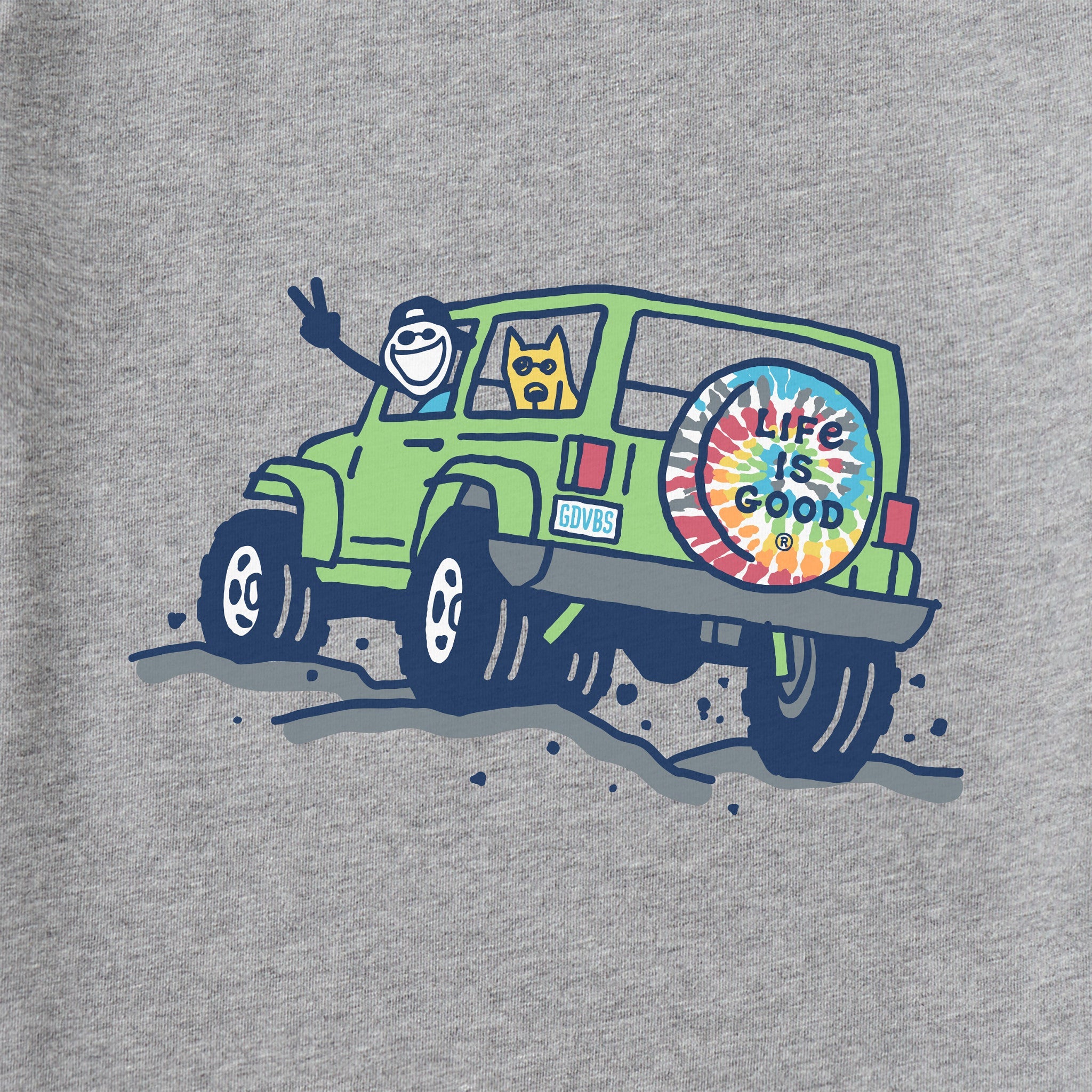 Women's Jake and Rocket ATV Short Sleeve Crusher Tee