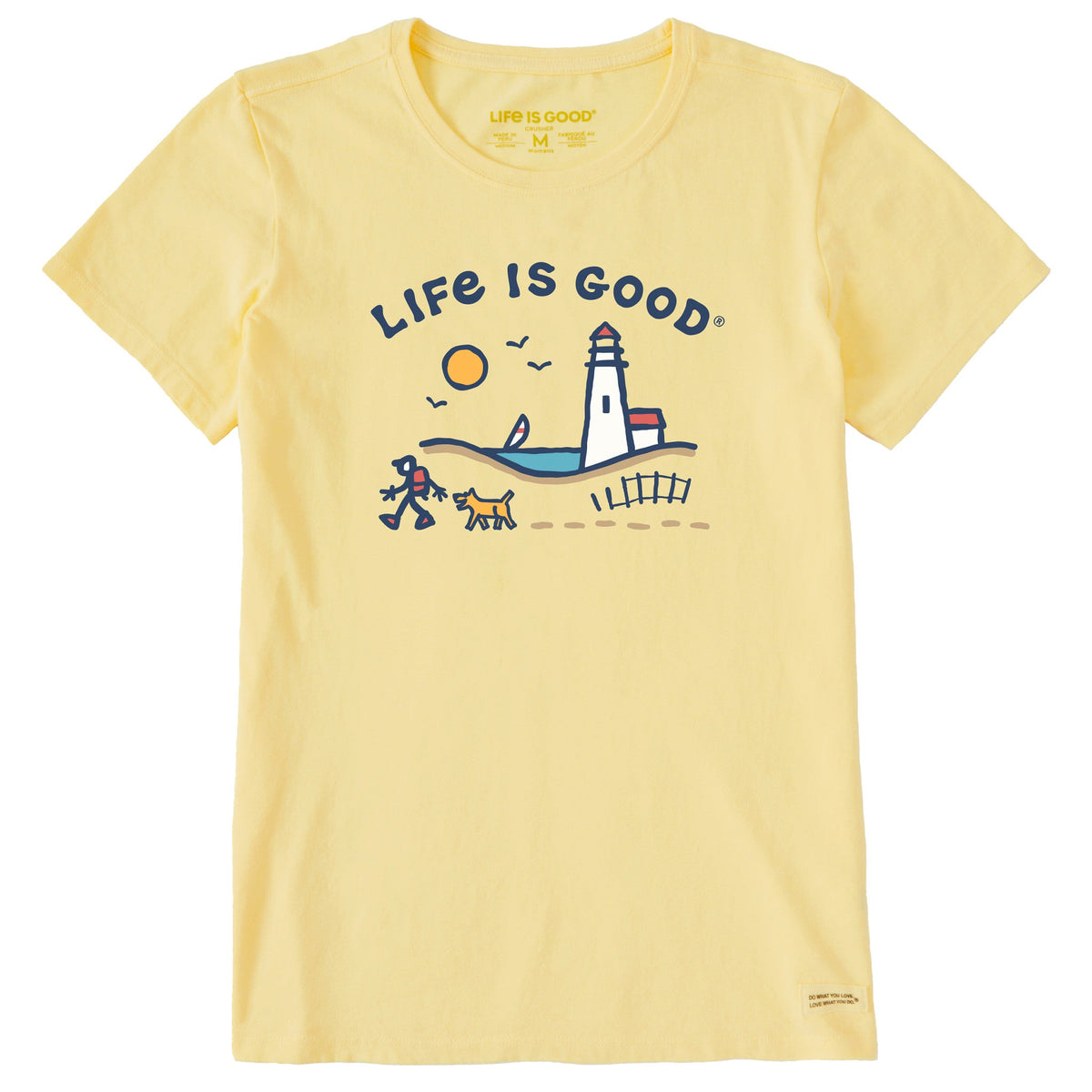 Women's Jake and Rocket Lighthouse Walk Short Sleeve Crusher Tee