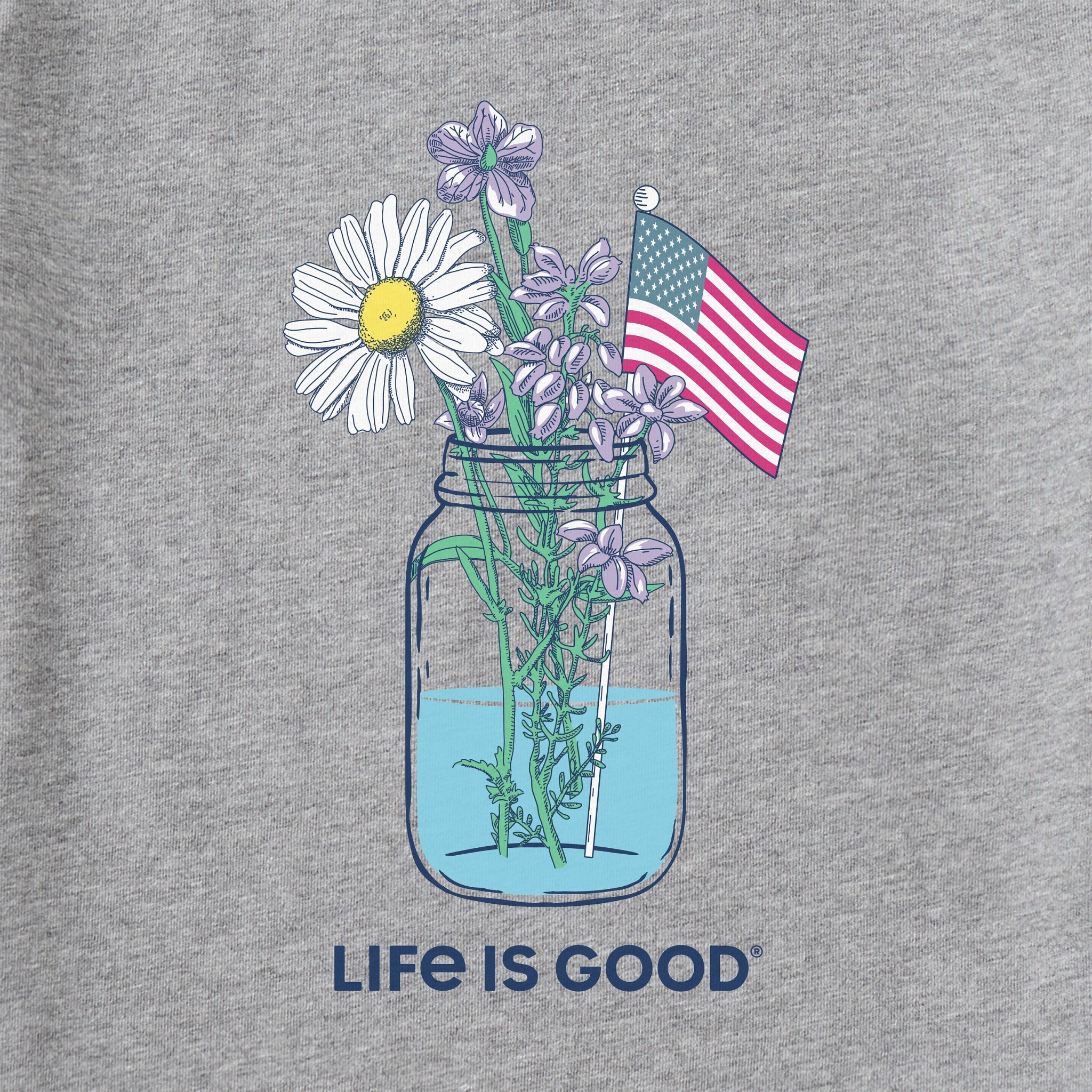 Women's Americana Jar Short Sleeve Crusher Tee