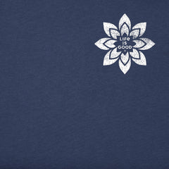 Women's Folk Art Garden Long Sleeve Crusher Tee