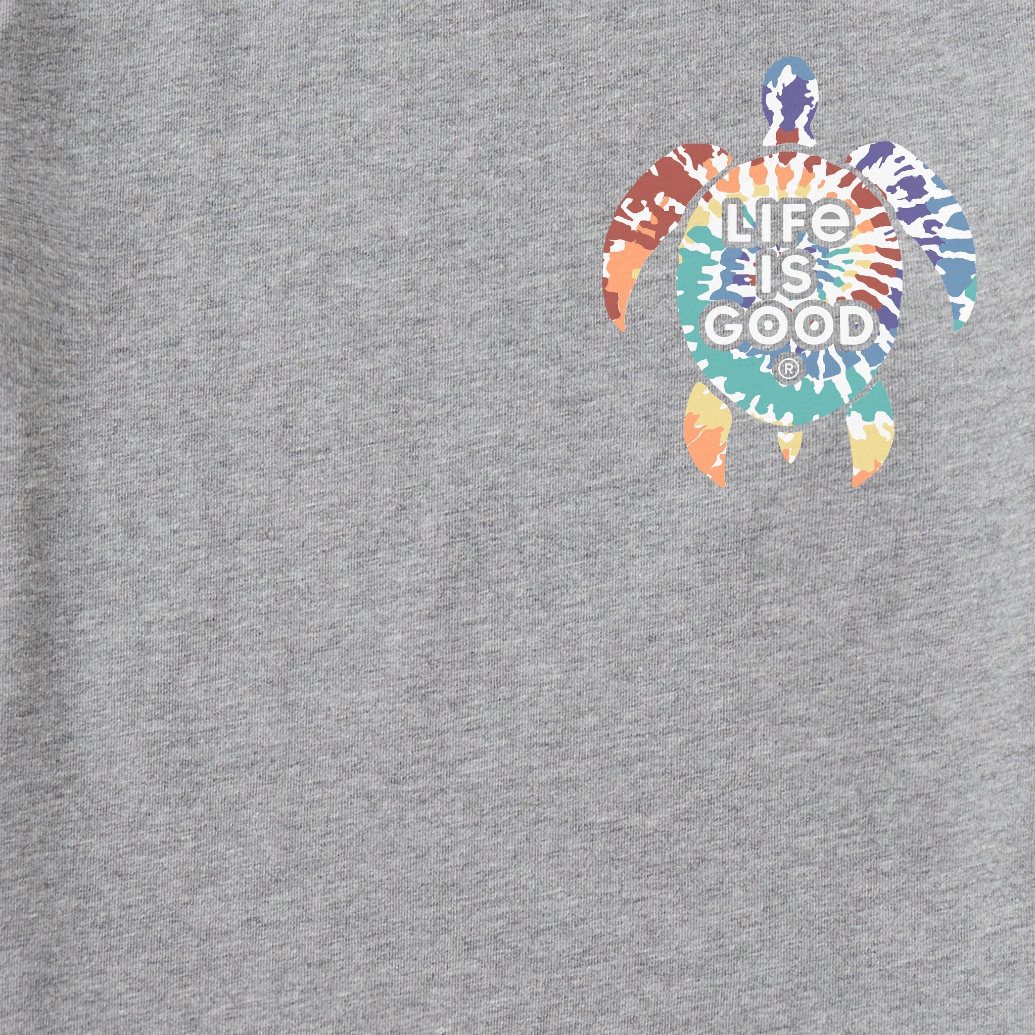 Men's Tie Dye Turtle Short Sleeve Crusher Tee