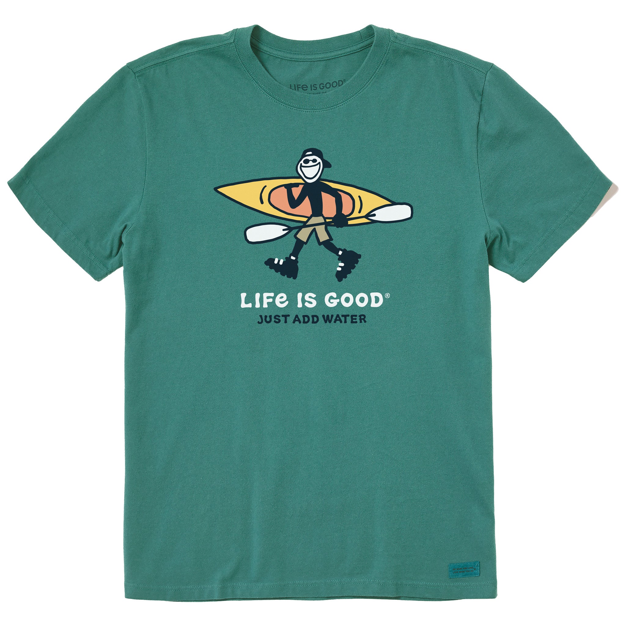 Men's Jake Just Add Water Kayak Short Sleeve Tee