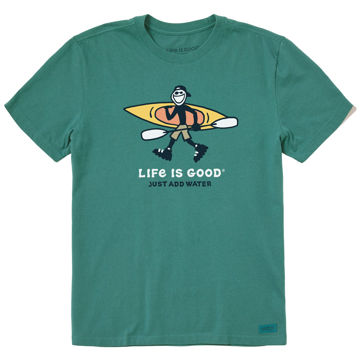Men's Jake Just Add Water Kayak Short Sleeve Tee