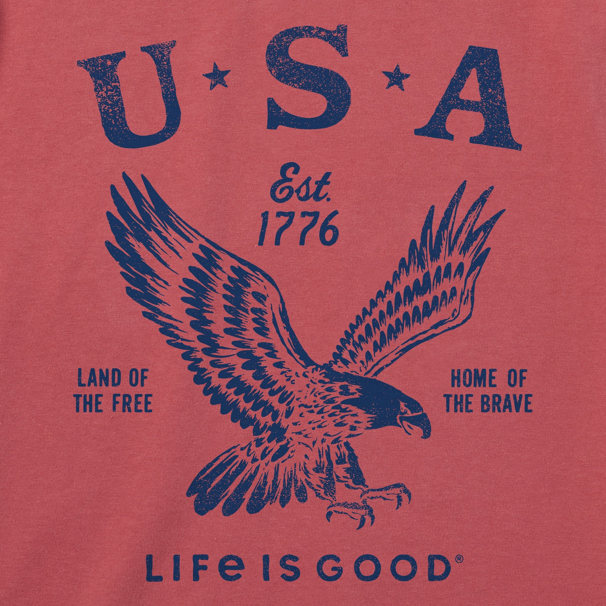 Men's USA 1776 Eagle Short Sleeve Tee