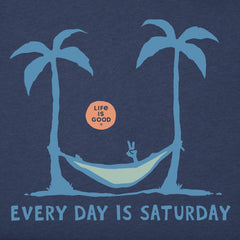 Men's Saturday Hammock Palms Short Sleeve Tee