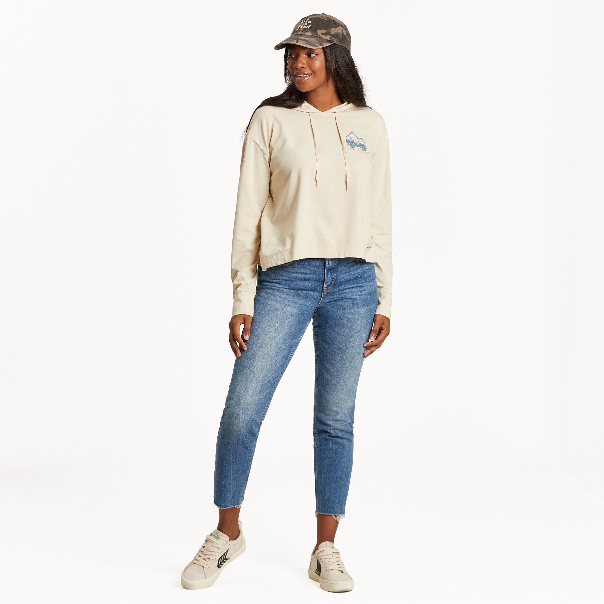 Women's ATV Wander Crusher-FLEX Boxy Hoodie