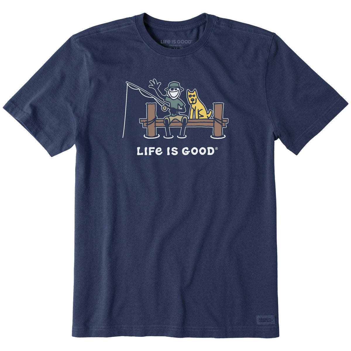 Men's Jake and Rocket Dock Fish Short Sleeve Tee
