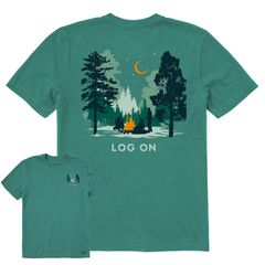 Men's Log On Campfire Short Sleeve Tee