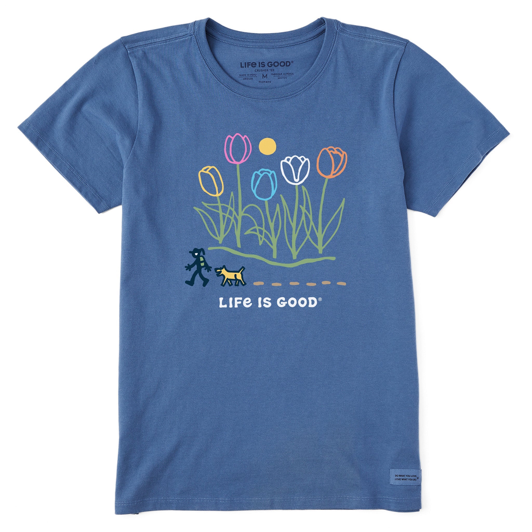 Women's Hiking past Tulips Short Sleeve Tee
