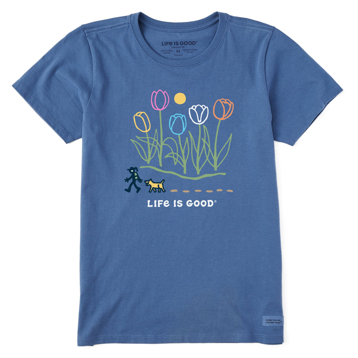 Women's Hiking past Tulips Short Sleeve Tee