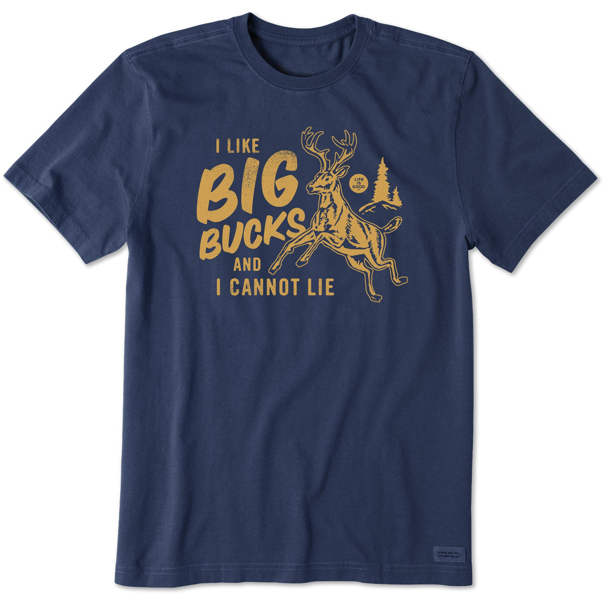 Men's I like Big Bucks Short Sleeve Tee