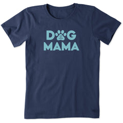 Women's Dog Mama Short Sleeve Crusher Tee