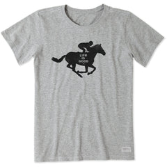 Women's Galloping Horse Short Sleeve Tee