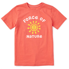 Kids Force of Nature Short Sleeve Crusher Tee