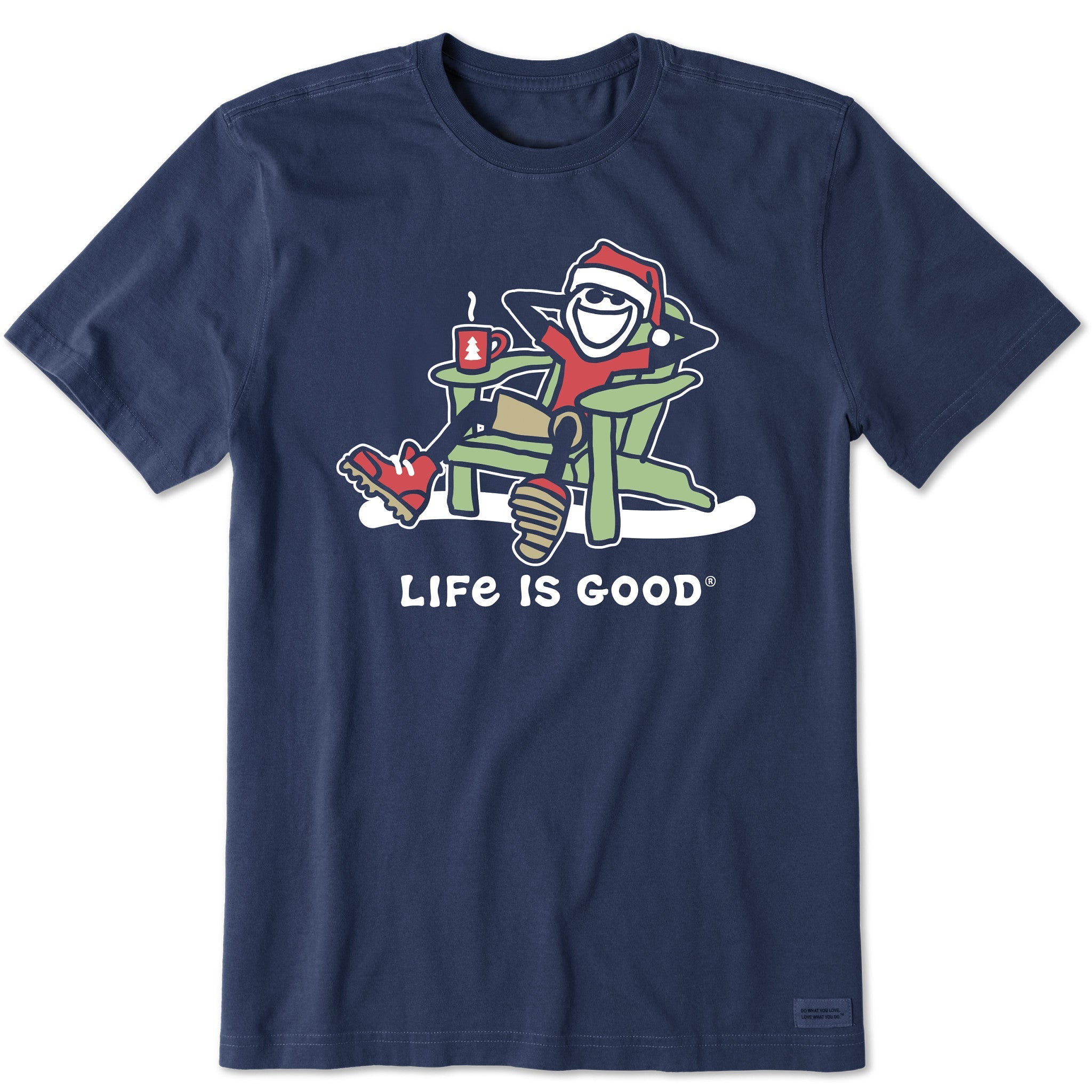 Men's Santa Jake Adirondack Short Sleeve Crusher Tee