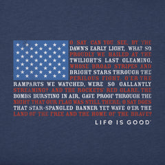 Men's Anthem Flag Short Sleeve Tee