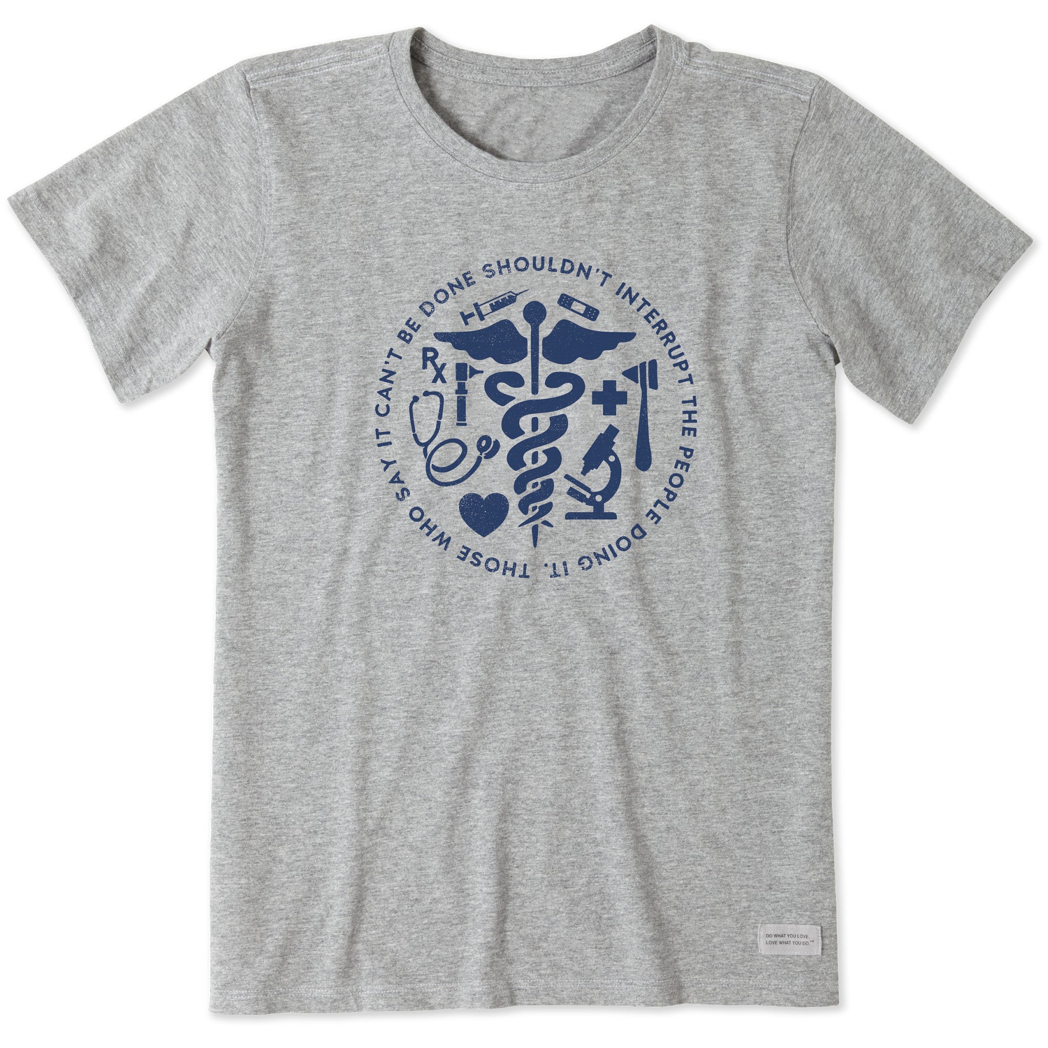Women's Don't Interrupt The Experts Short Sleeve Crusher Tee