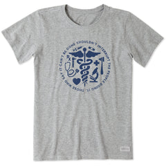 Women's Don't Interrupt The Experts Short Sleeve Crusher Tee