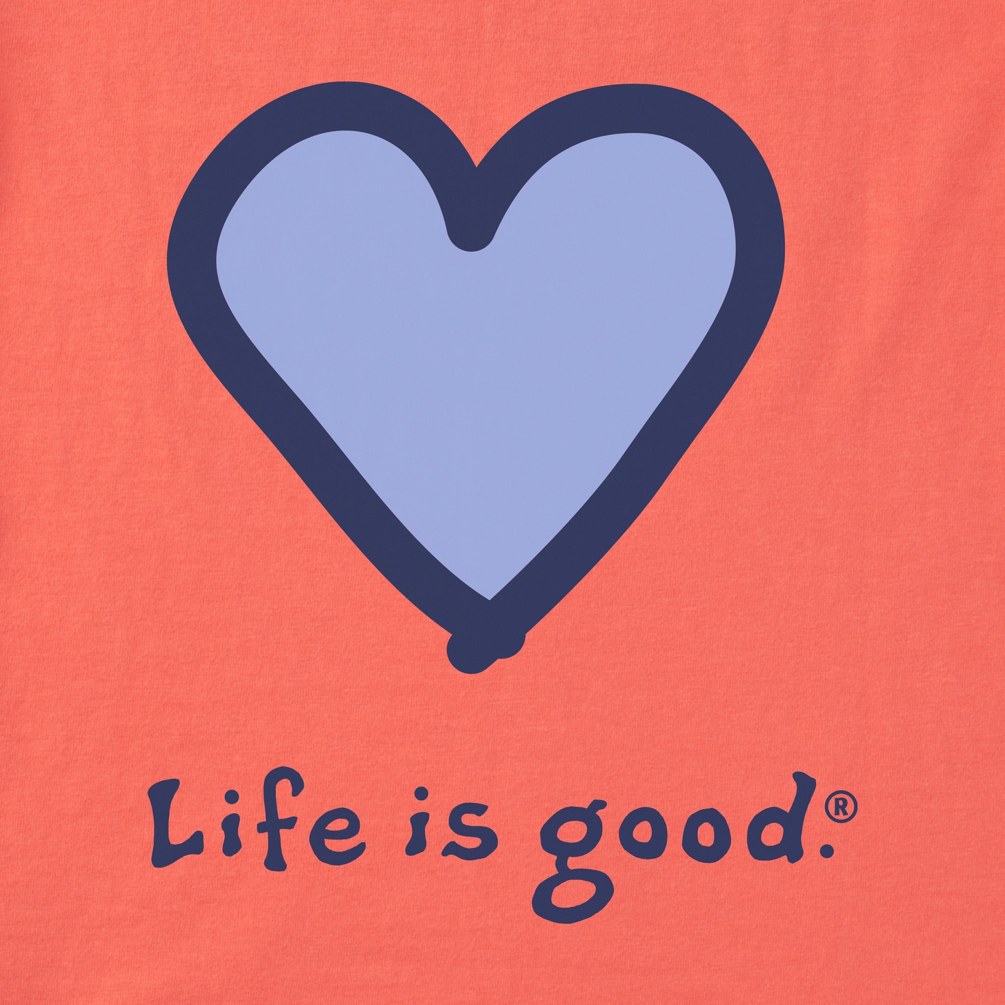 Women's Heart Short Sleeve Crusher Vee