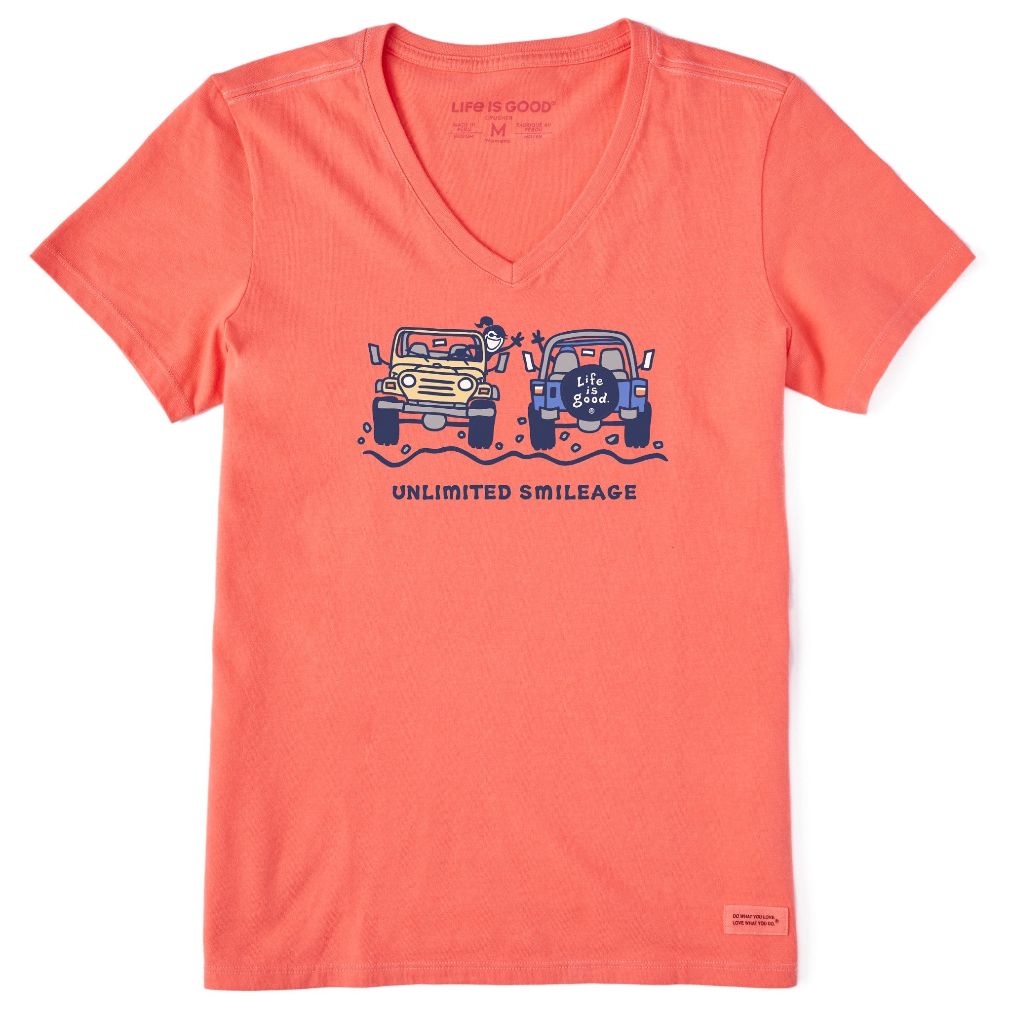 Women's Jackie Unlimited Smileage Short Sleeve Vee
