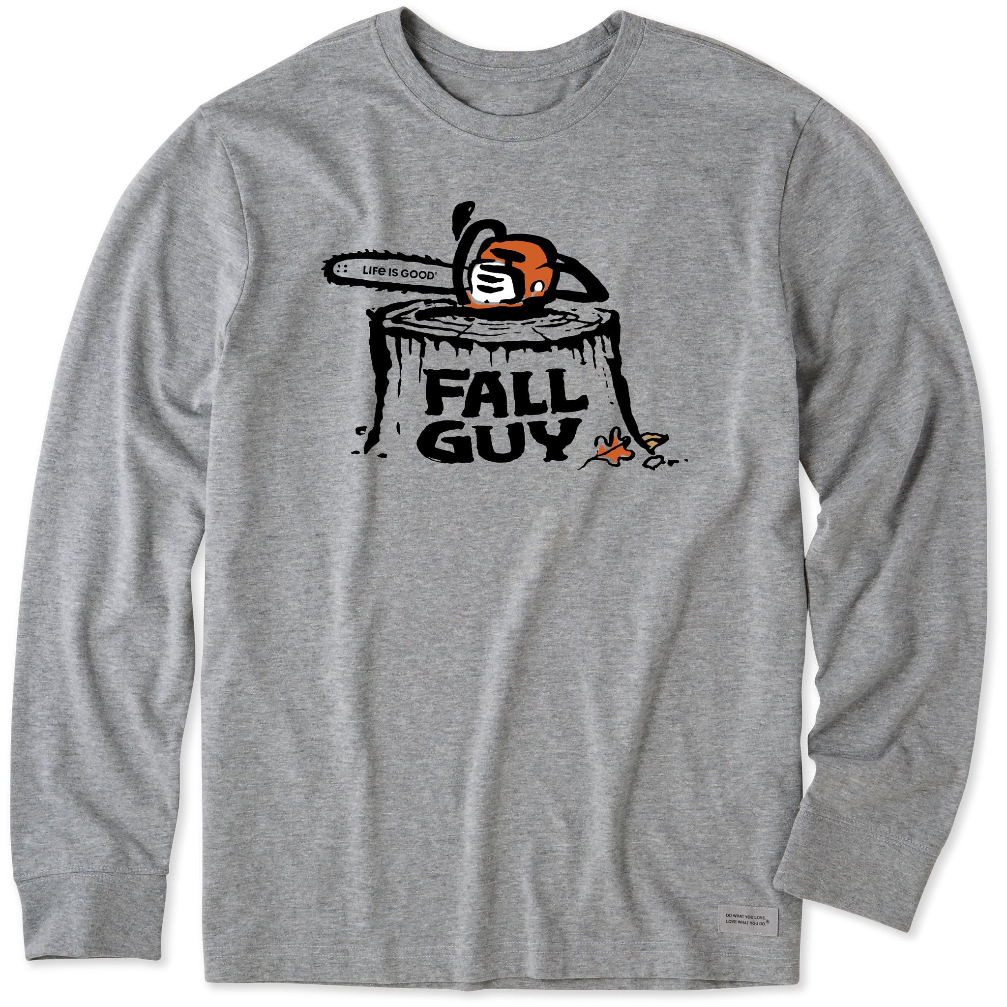Men's Fall Guy Saw Long Sleeve Crusher Tee
