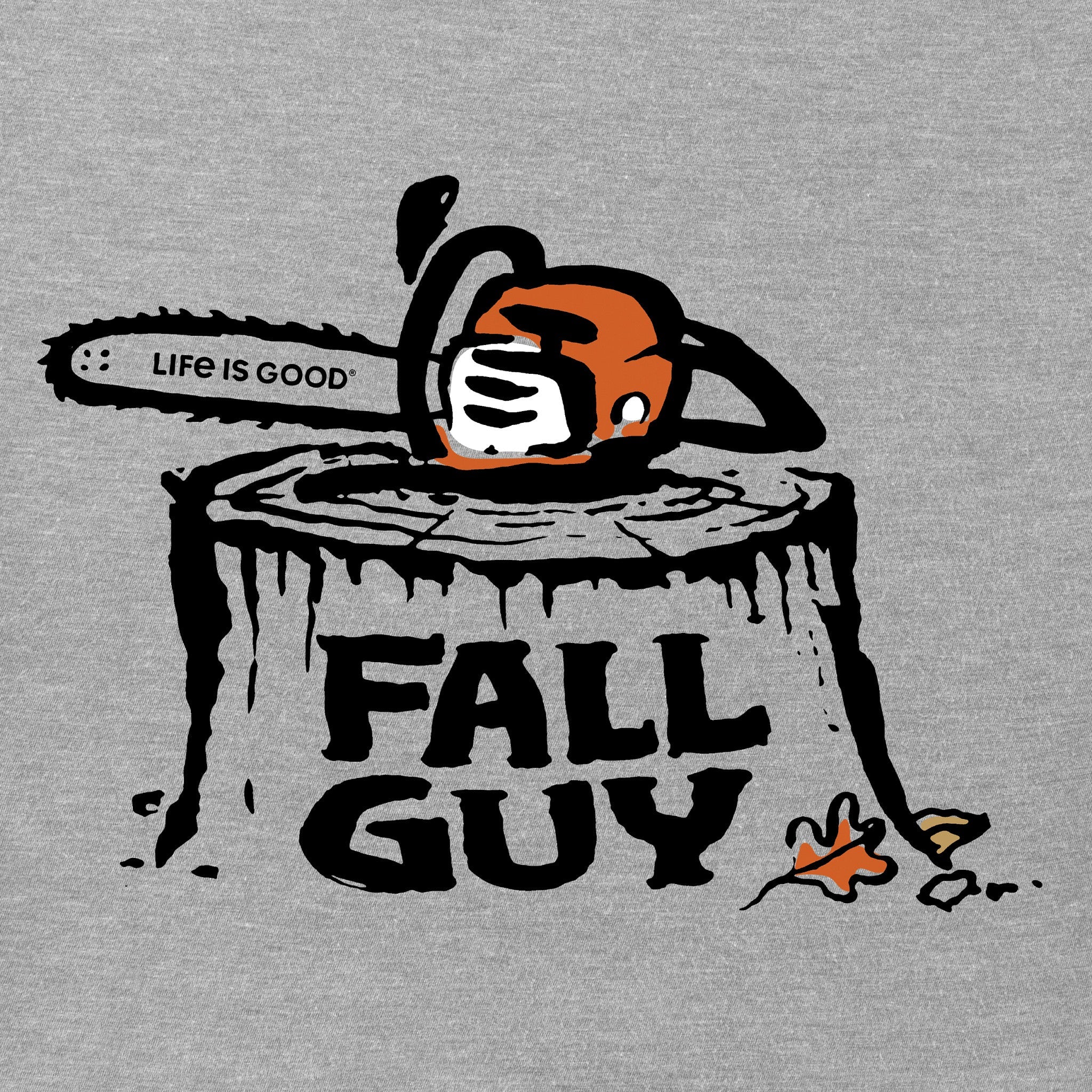 Men's Fall Guy Saw Long Sleeve Crusher Tee
