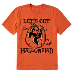 Men's Let's get Halloweird Short Sleeve Crusher Tee