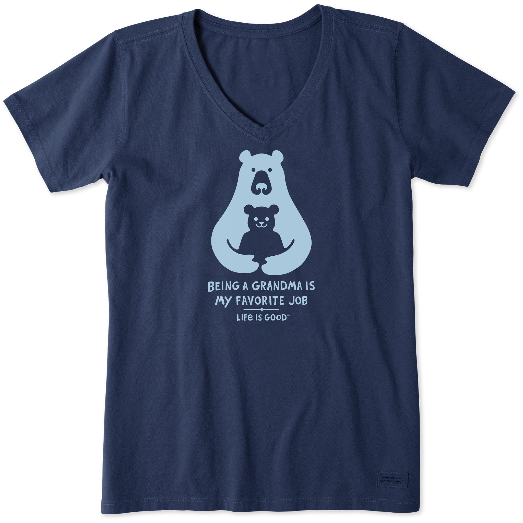 Women's Grandma's Fave Short Sleeve Vee