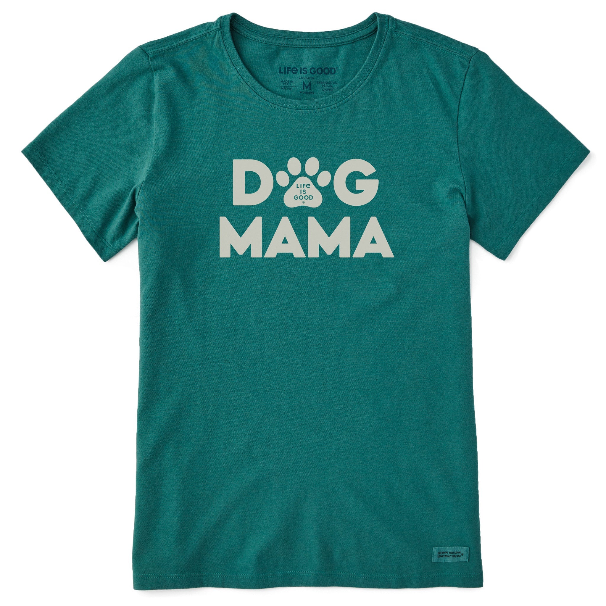 Women's Dog Mama Short Sleeve Crusher Tee