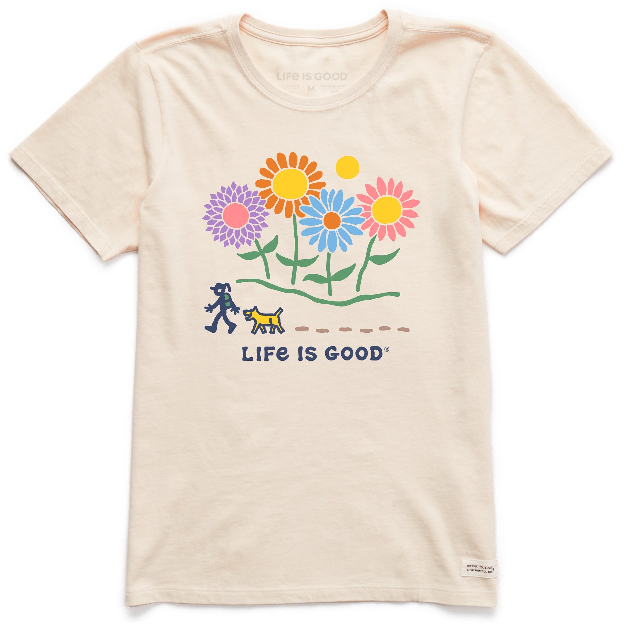 Women's Jackie and Rocket Wildflowers Short Sleeve Tee