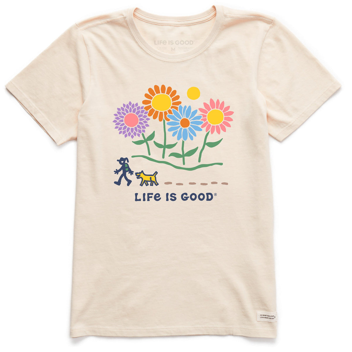 Women's Jackie and Rocket Wildflowers Short Sleeve Tee
