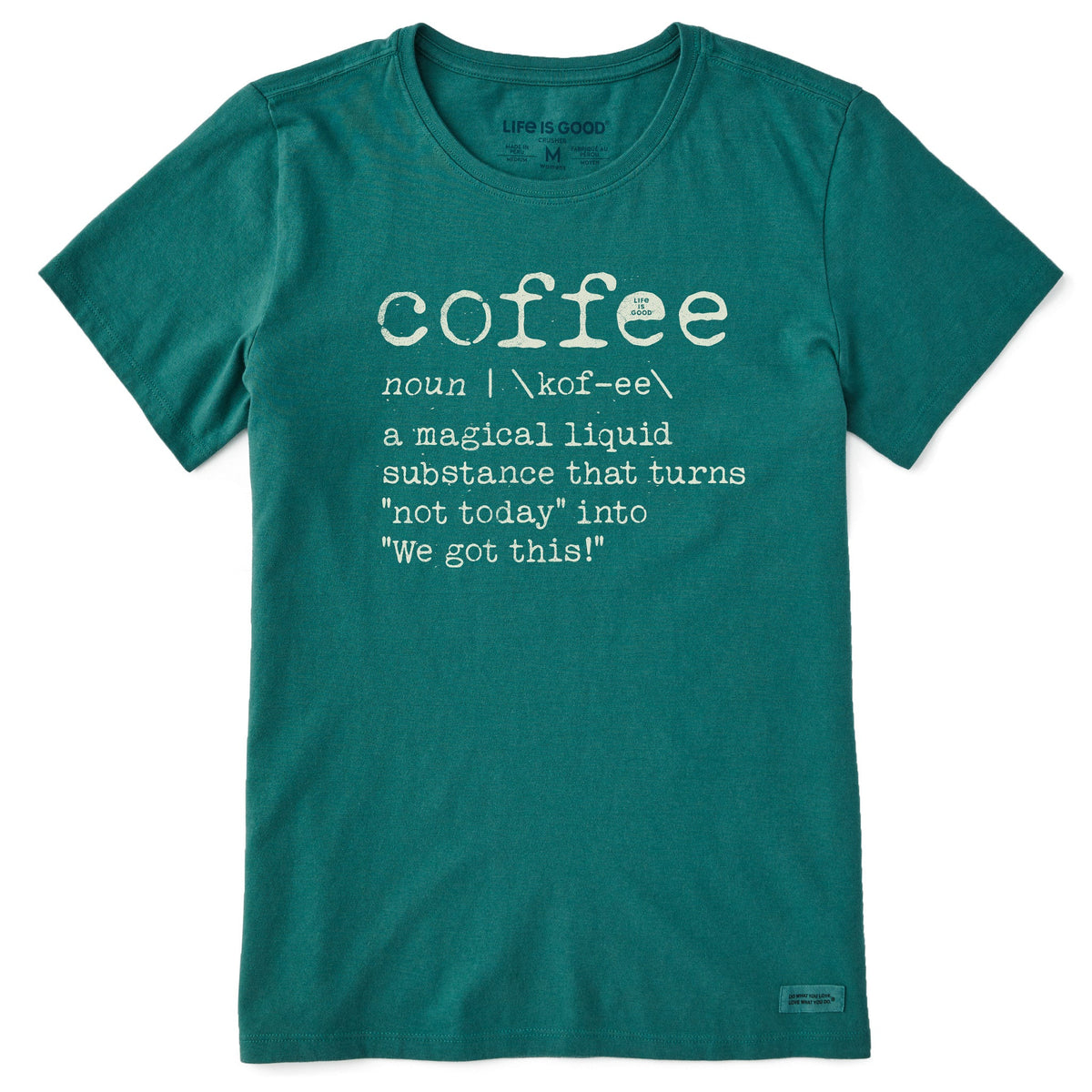 Women's Coffee Defined Short Sleeve Crusher Tee