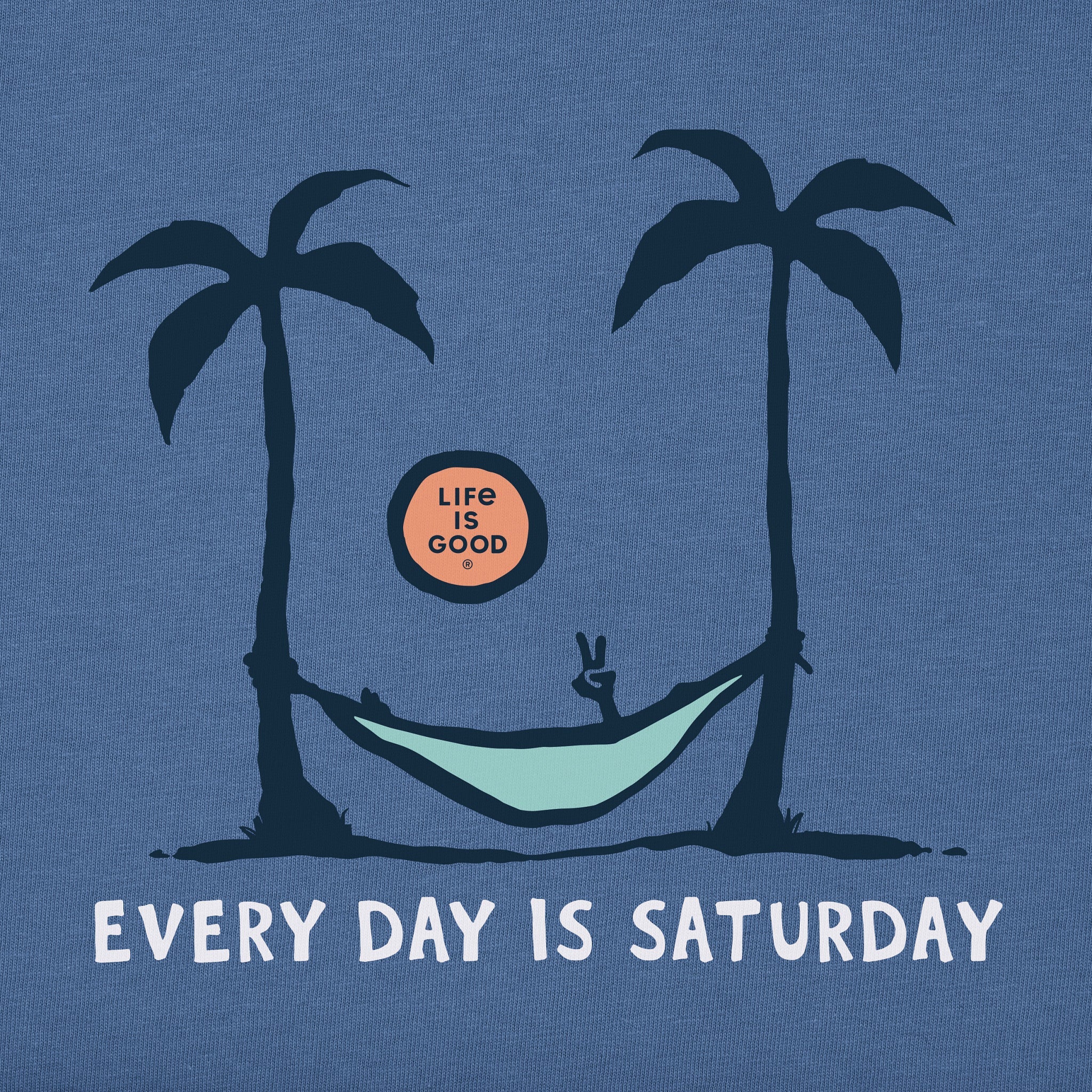 Men's Saturday Hammock Palms Short Sleeve Tee
