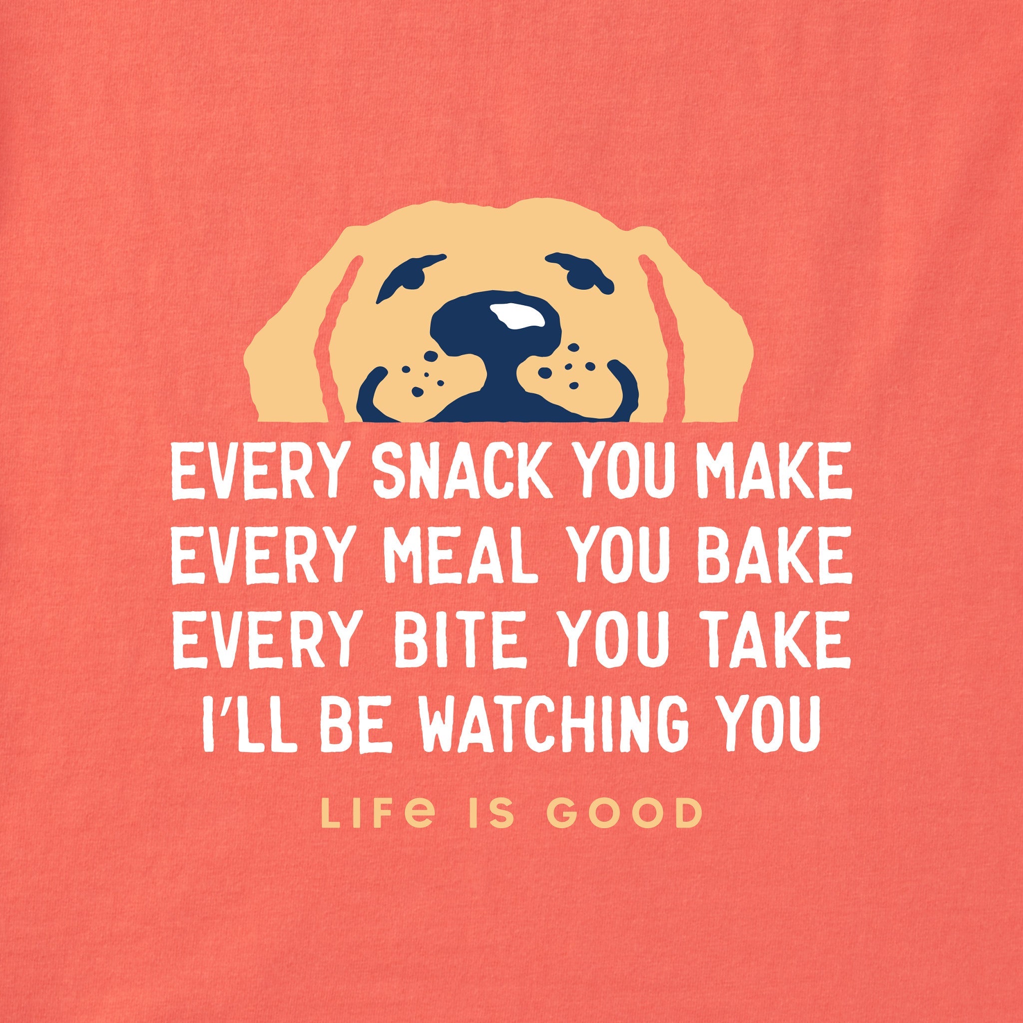 Women's I'll Be Watching You Short Sleeve Vee