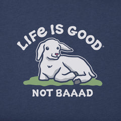 Kids Not Baaad Baby Goat Short Sleeve Crusher Tee