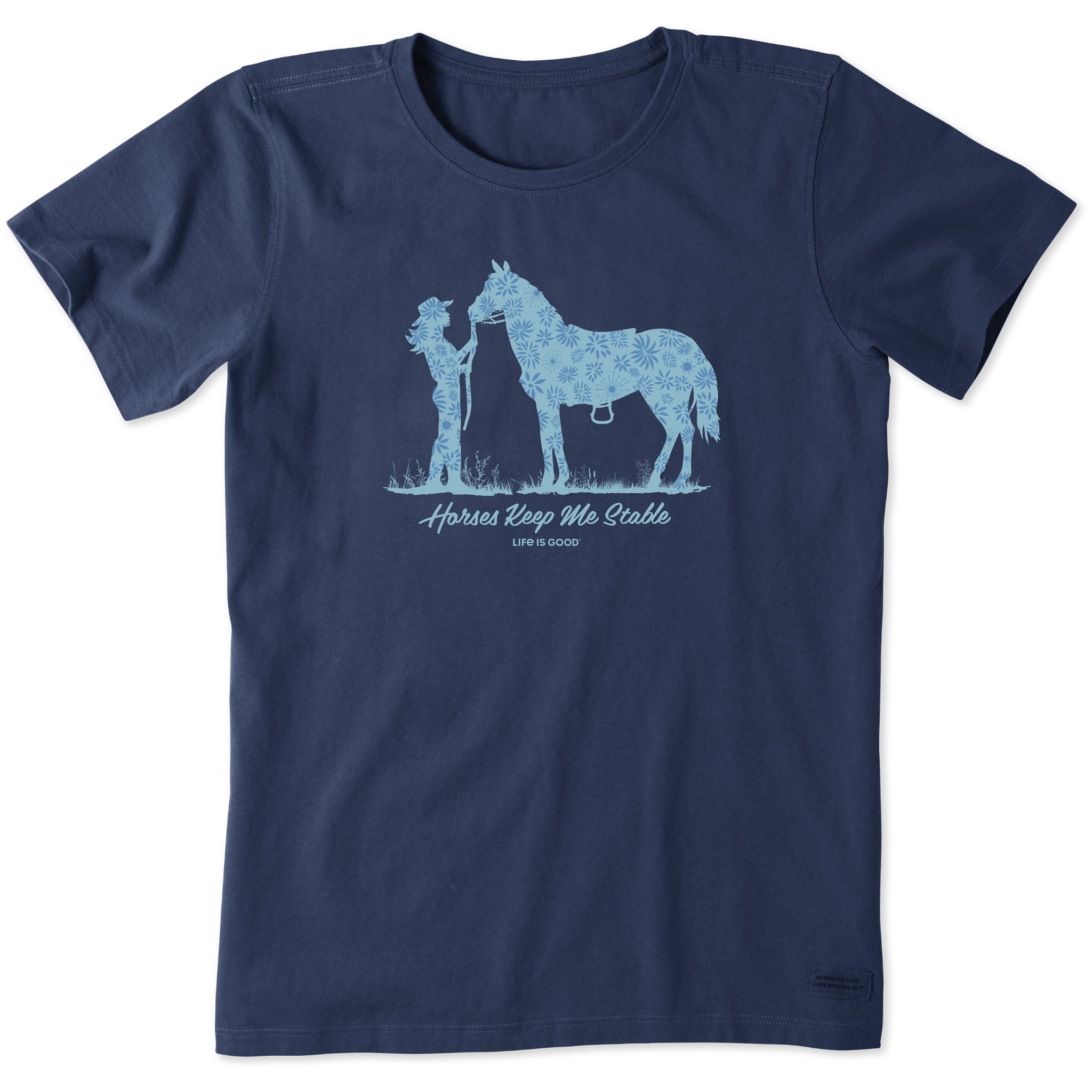 Women's Horses Keep Me Stable Short Sleeve Tee