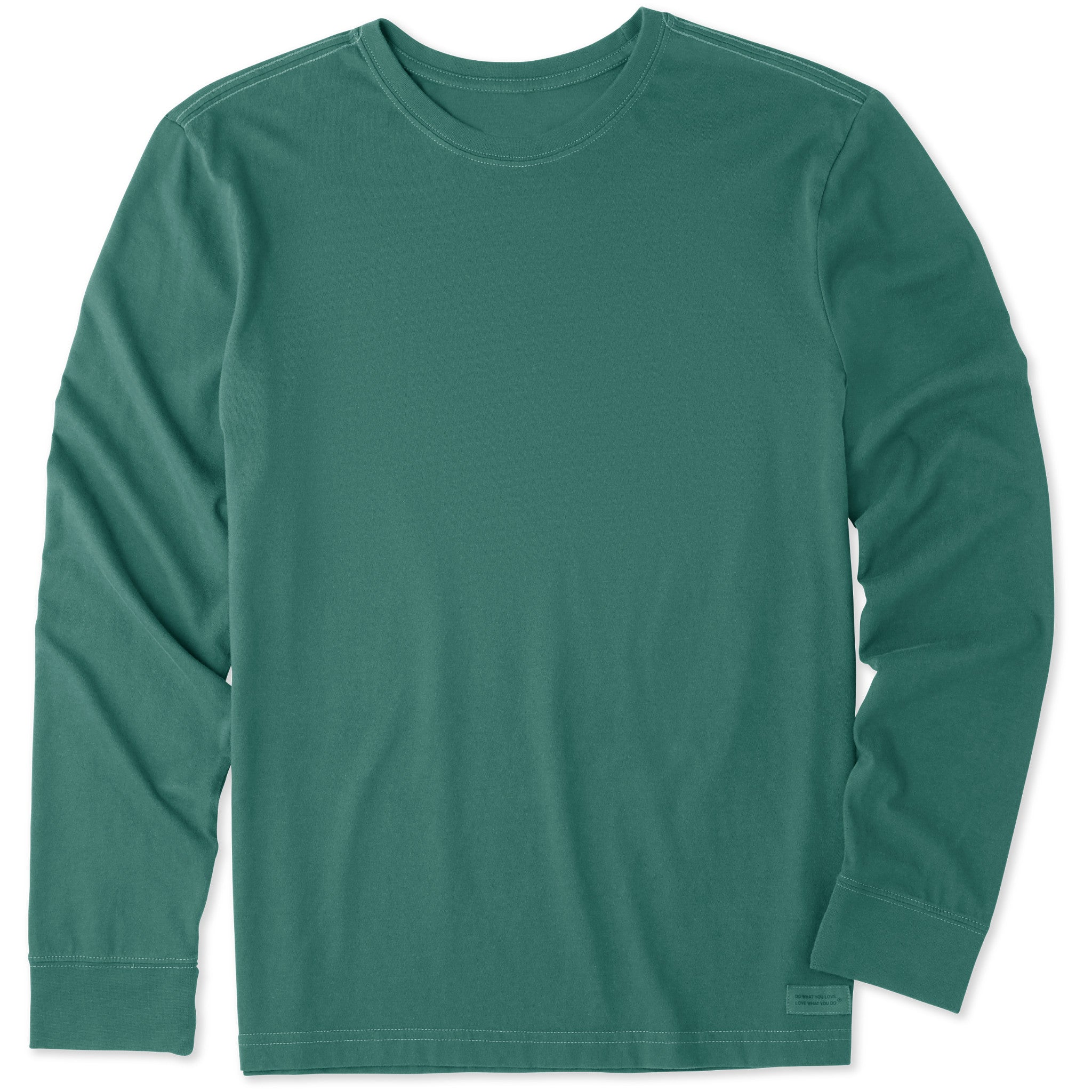 Men's Solid Long Sleeve Tee