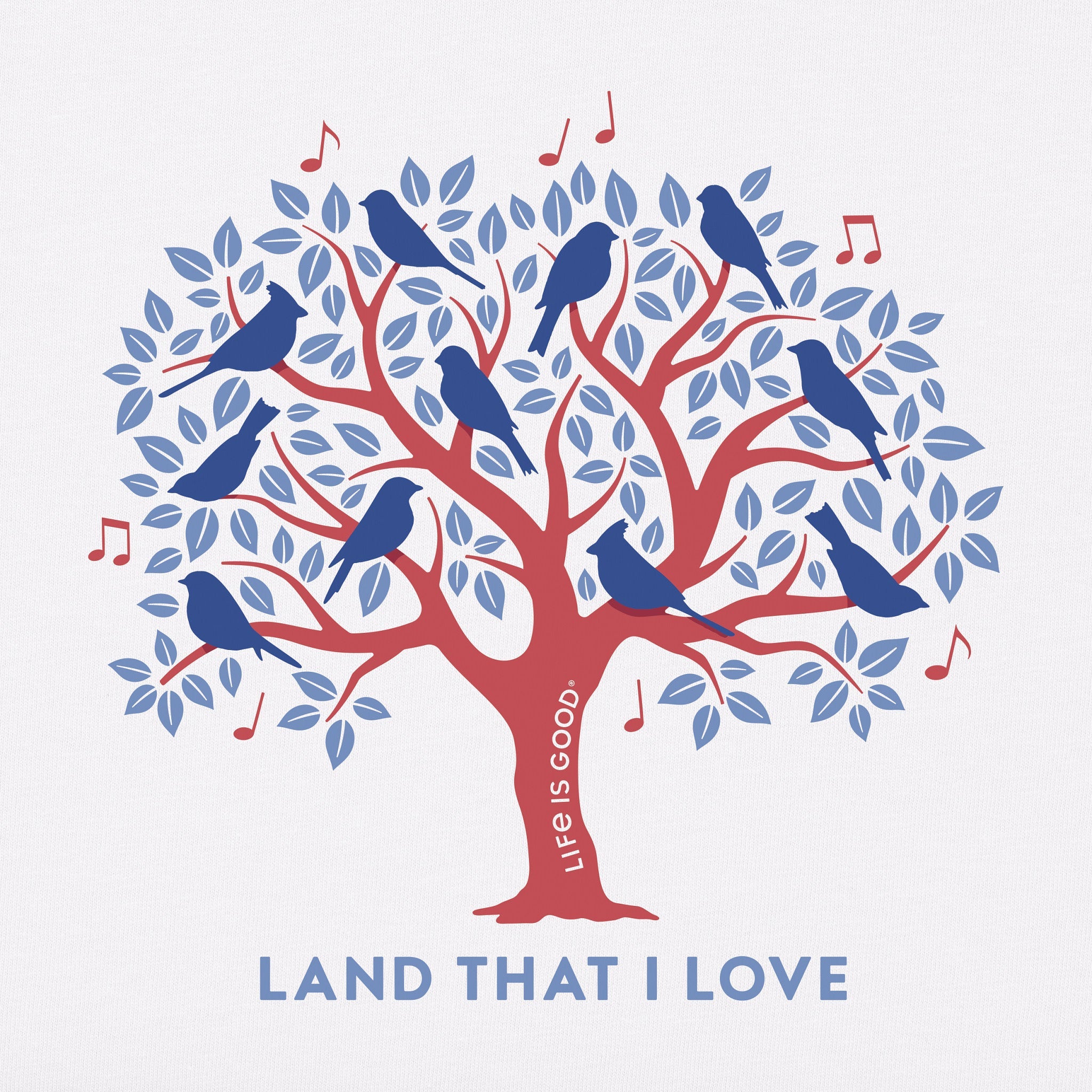 Women's Land That I Love Tree Short Sleeve Tee